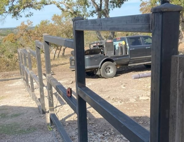 metal fence